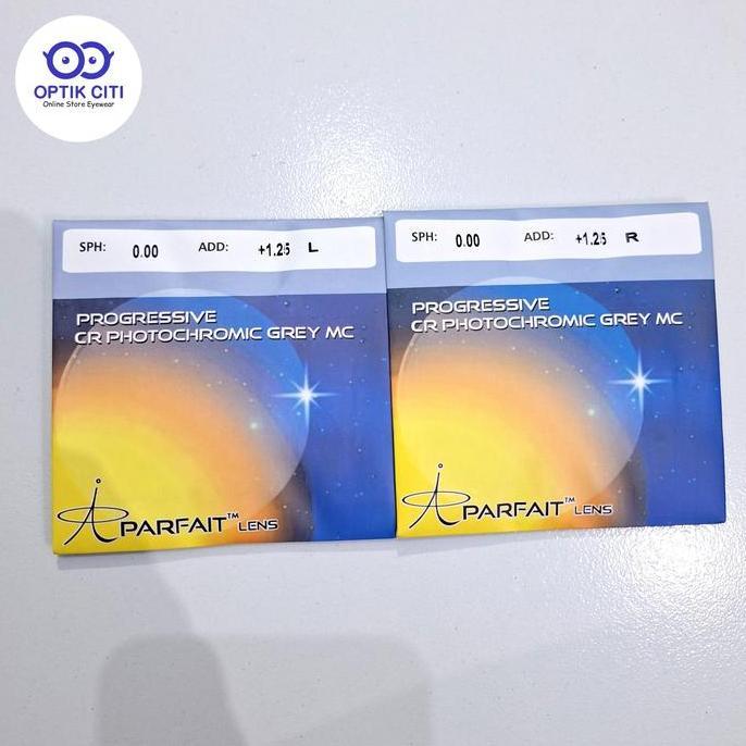 REVIWIJAYA67 - LENSA KACAMATA PROGRESIF PHOTOCHROMIC 1.56 GREY LENSA BERUBAH WARNA