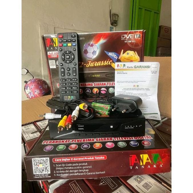 Sale Set Top Box Tv Digital Tanaka V2 Stb Tanaka Besi Metal V2 / Srb Tanaka Jurassic T2 Jurassic Met