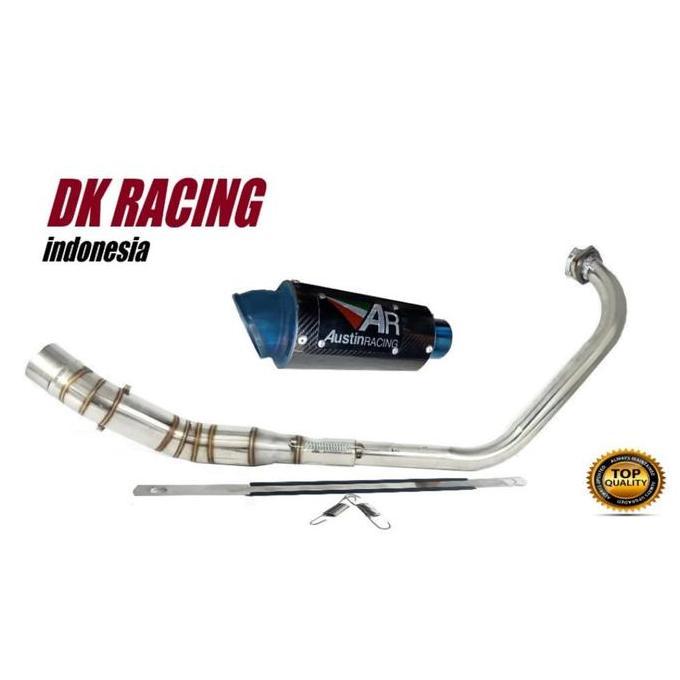knalpot racing yamaha r15 v3 austin racing fullseries