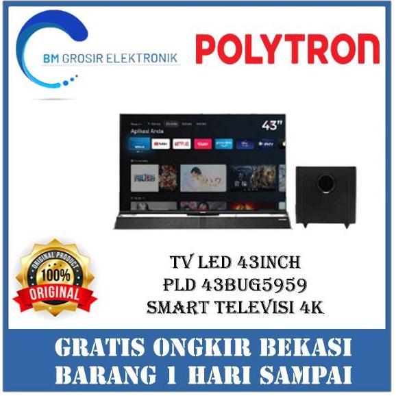 Grosir Polytron Tv Led 43Bug5959 Tv 43Inch Smart Televisi