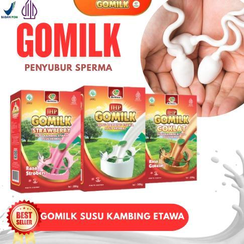 (Terbaru) Gomilk Susu Kambing - Obat Penyubur Sperma, Vitamin Pengental Sperma, Penambah Sperma, Pen
