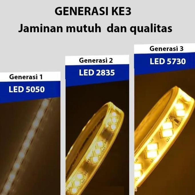 Strip Selang Led 5730 / Lampu Led Hias Dekorasi / Lampu Selang 220W 5730 / Lampu Indoor Outdoor