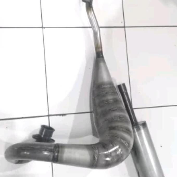 knalpot racing Suzuki Ts125 perut kecil knalpot Suzuki Ts125 knalpot Ts125