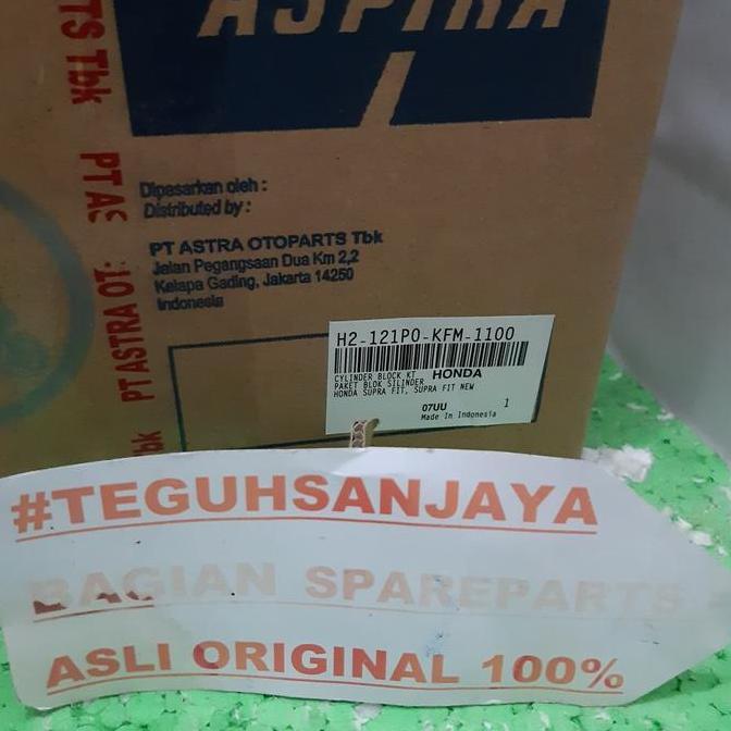 Blok Seher + Paket Piston KFM Legenda Supra Fit / New, Revo Old Aspira
