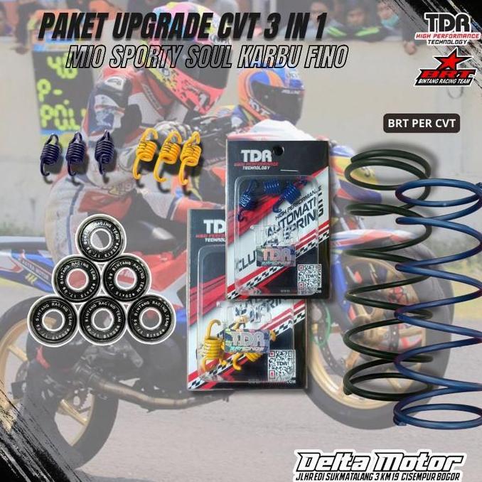 PAKET UPGRADE KIRIAN CVT BRT MIO SMILE FINO KARBU MIO SPORTY SOUL KARBU