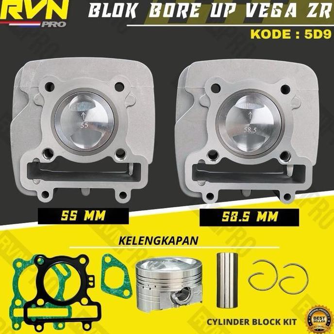 BLOK SEHER BORING BORE UP VEGA ZR VEGAZR JUPITER Z NEW ROBOT 2010 58,5MM 58 MM 55MM 55 MM RVN THAILA