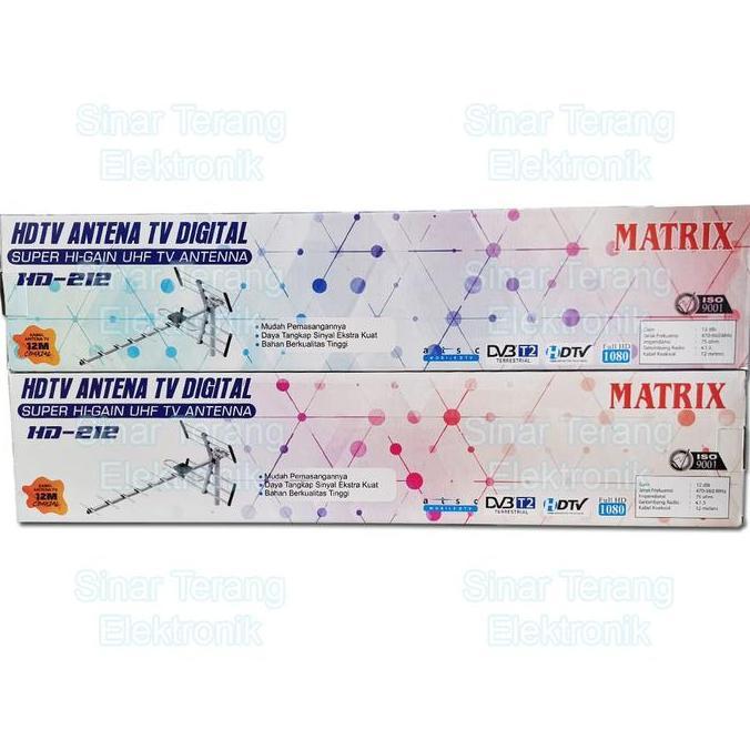 Sale Antena Tv Digital Matrix Hd 212 - Terbaru