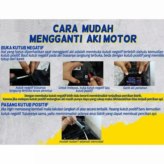 Promo AKI ACCU KERING YUASA YTZ6V Diskon