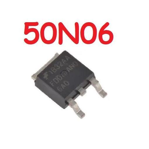 Murah (1) FDD50N06 FQD50N06 SUD50N06 ME50N06 50N06 50A 60V N-Ch MOSFET TO-252 SMD jwelek70 Ayo Beli
