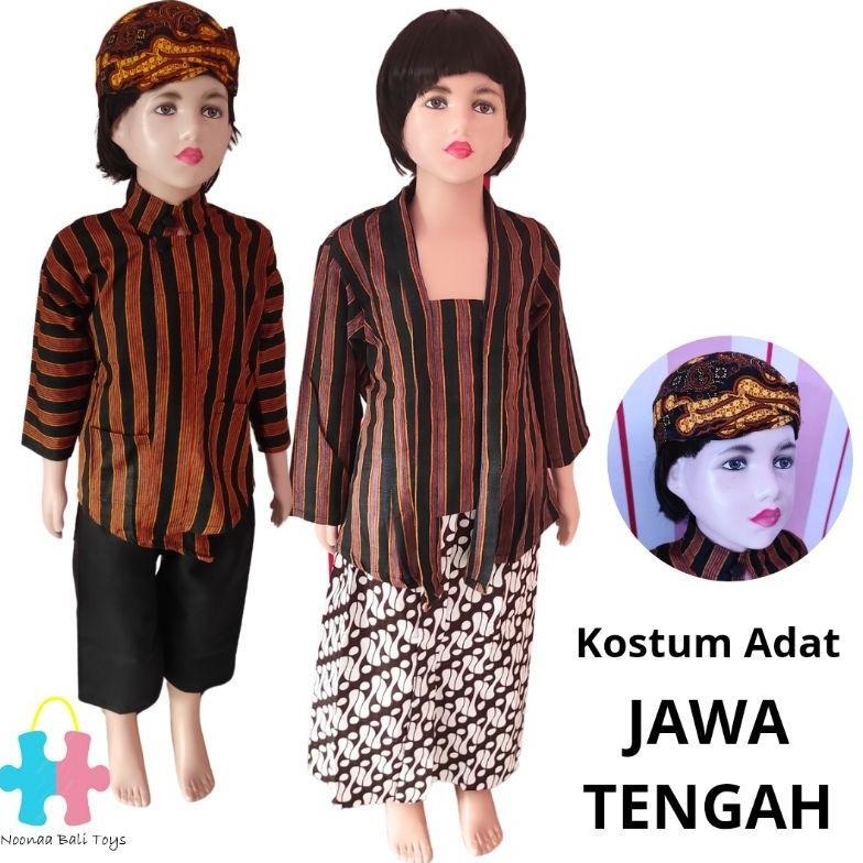 Diskon Kostum Karnaval Adat Jawa Tengah Baju Adat Jawa Anak Cosplay