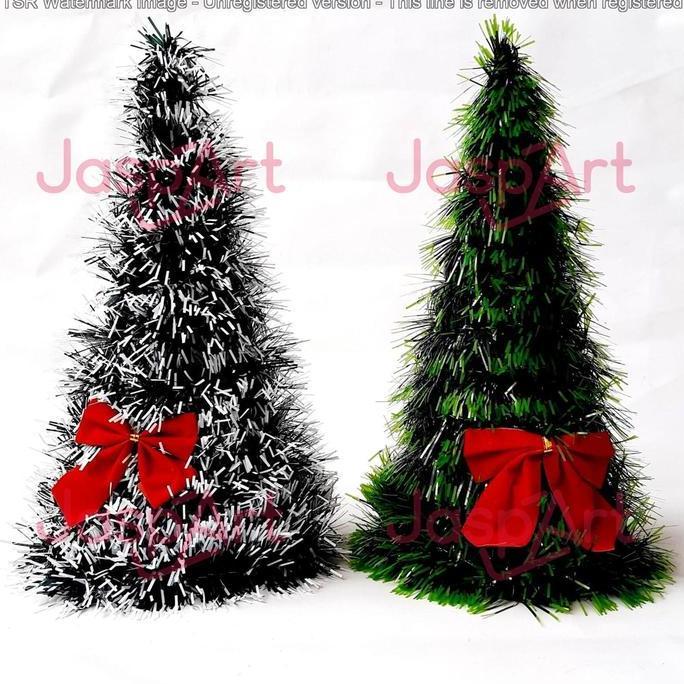 TERLARIS POHON NATAL MINI POHON HIASAN DEKORASI MEJA PAJANGAN POHON MINI NATAL