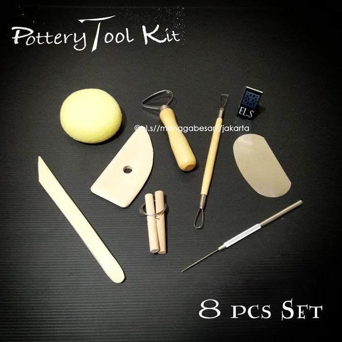 NEW POTTERY TOOL KIT ( SCULPT CLAY ) ORI