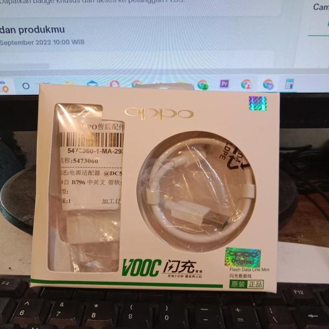Charger oppo 20 watt vooc type c original 100%