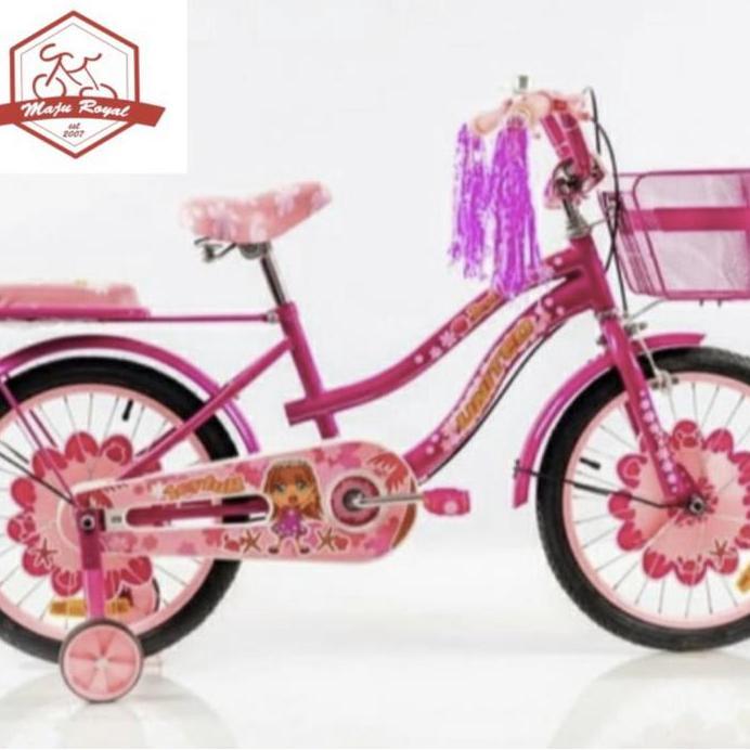 Ready SEPEDA ANAK UNITED JOYFULL 16 inch KERANJANG CEWEK NEW