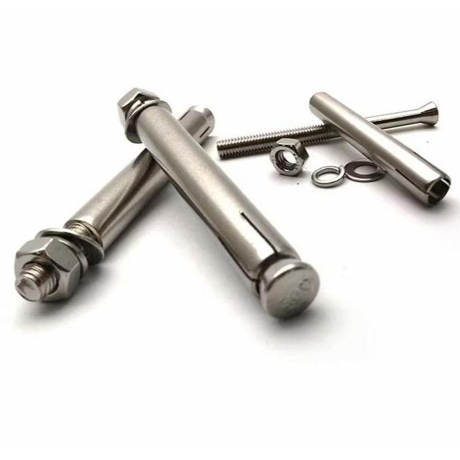SS 304 / Dynabolt Stainless M20x150 / Dinabolt M20 / Sleeve Anchor Bolt 15 CM