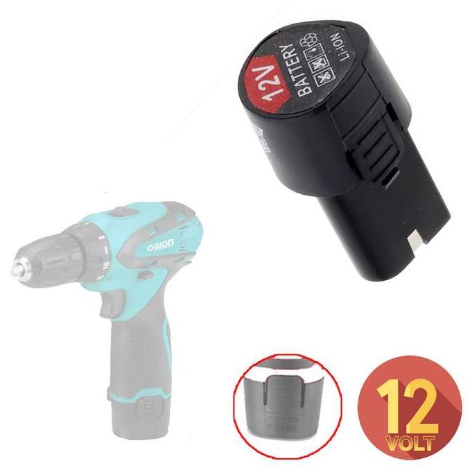 GIVICIL Orion Mesin Bor Cordless CD-6650 12V Li-on Lithium Baterai Cadangan untuk Orion Cordless Dri