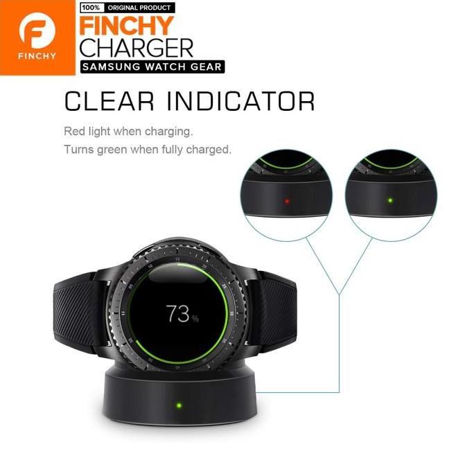 BEBAS ONGKIR - Finchy Docking Charger Samsung Galaxy Watch Gear S3 Gear S3 Classic