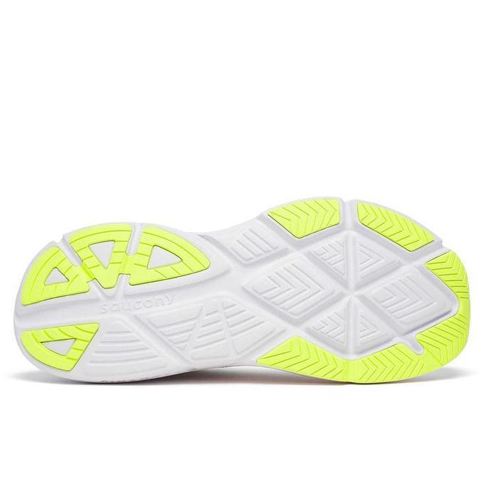 Sepatu Running Saucony Guide 18 - White/Peel