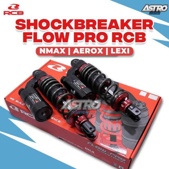 RCB Shockbreaker Nmax 155 Aerox 155 RCB Absorber Flow Suspension Pro Series 305MM Double Shock Tabun