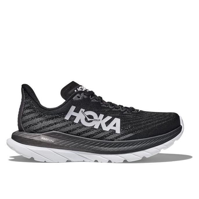 Hoka Mach 5 Womens Road Running Shoes - Black / Castlerock