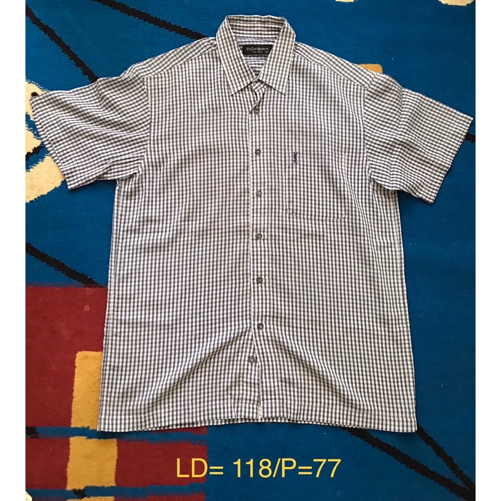 kemeja yvest saint laurent second