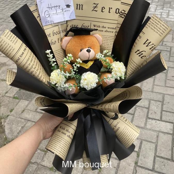 buket boneka wisuda cowok-buket boneka wisuda KS