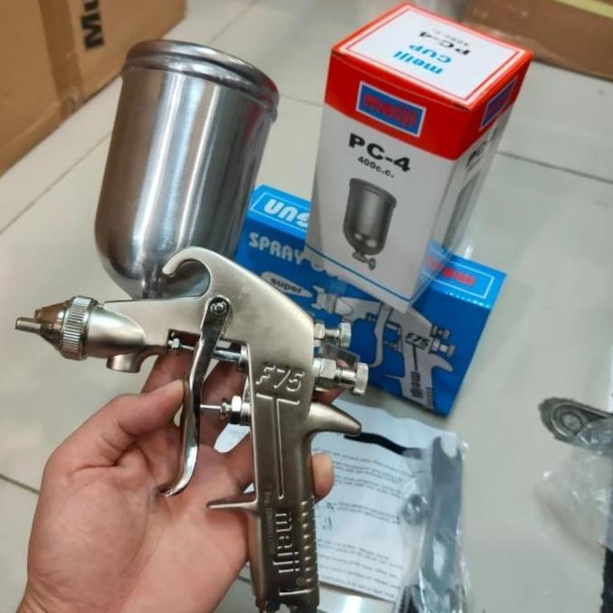 SPRAY GUN MEIJI F75 TABUNG ATAS SPET CAT MEIJI F 75 TABUNG ATAS