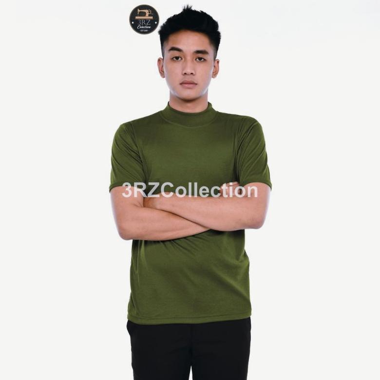 Murah Kaos Hijau Botol Polos Baju Kaos Tni Kaos Army Kaos Dalaman Tni Hijau Terbaru