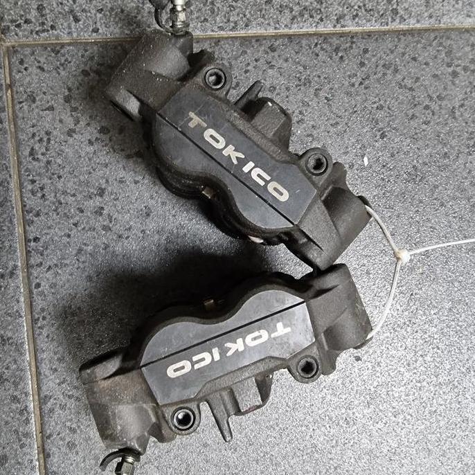 BEBAS ONGKIR - Kaliper Tokico 4 piston 4 piston sepasang kiri kanan new model radial