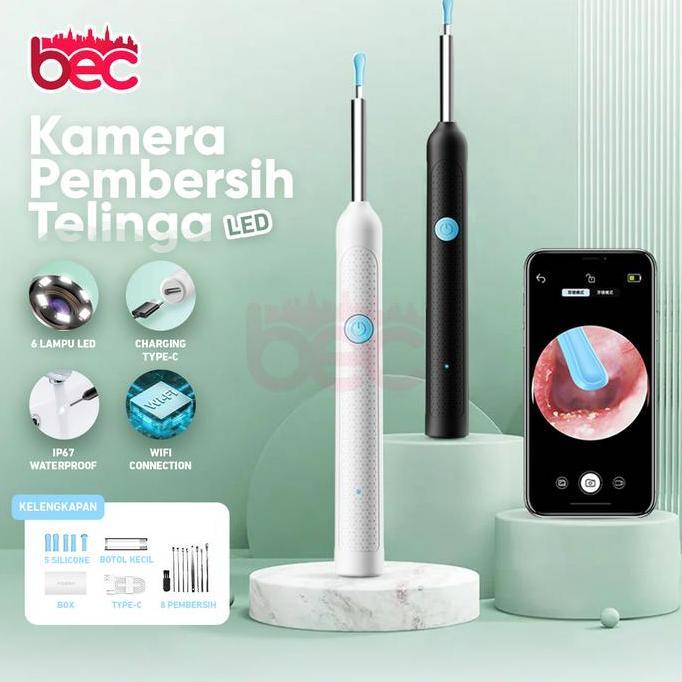 [BEC] Korek Kuping LED Kamera Smart Pembersih Telinga | Korek Kuping Kamera | Korek Pembersih Kuping
