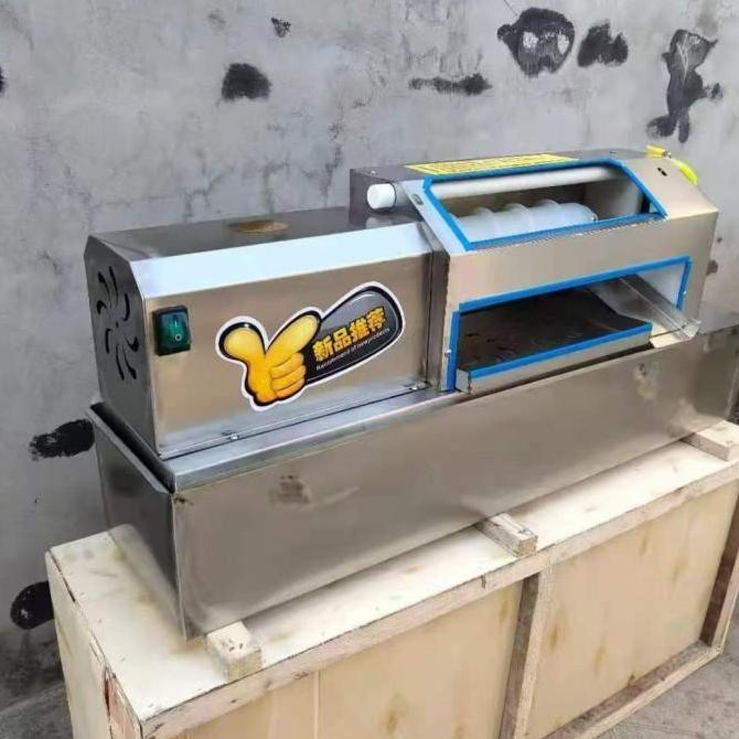 Mesin pengupas telur rebus otomatis, mesin pembuat pemecah telur
