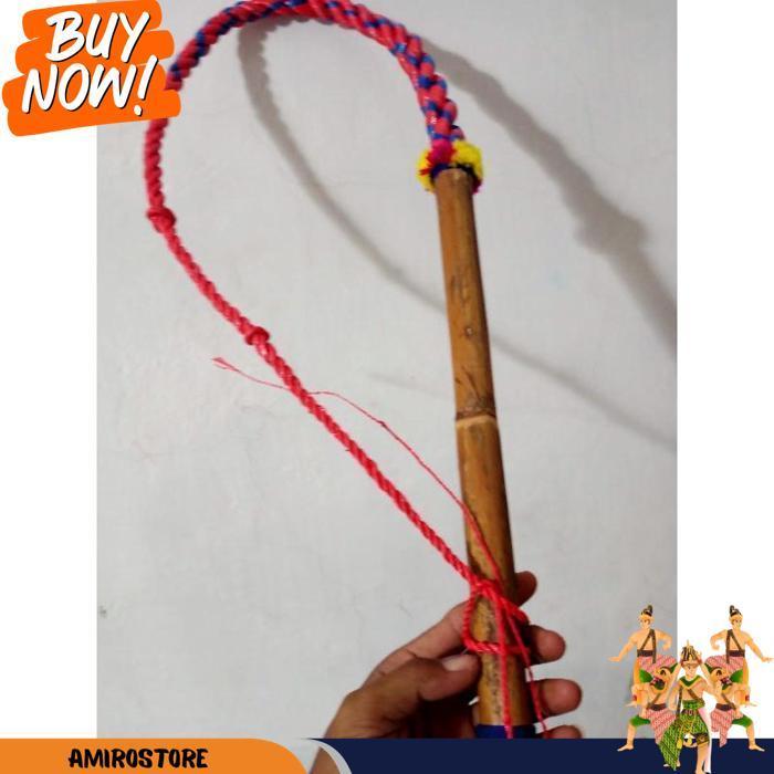 Pecut Cambuk Rotan Asli
