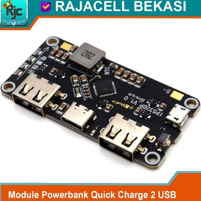 TERLARIS IP5328P MODULE POWERBANK QUICK CHARGE 2 USB FAST CHARGING QUALCOMM QC3