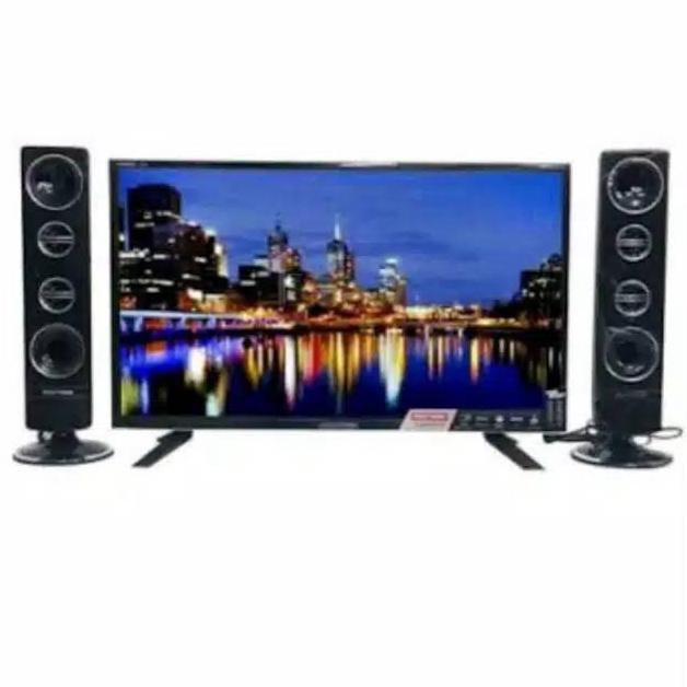Terlaris Polytron Led Tv 24-32 Inch Dengan Home Teater Speaker Garansi Resmi Resolusi 1366X768 Hdmi 