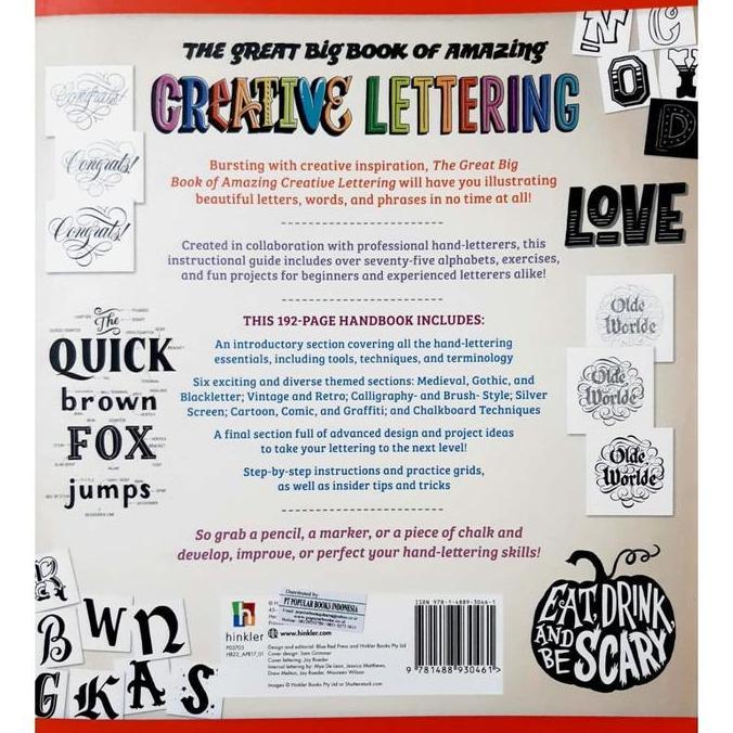 The Great Big Book Of Amazing Creative Lettering