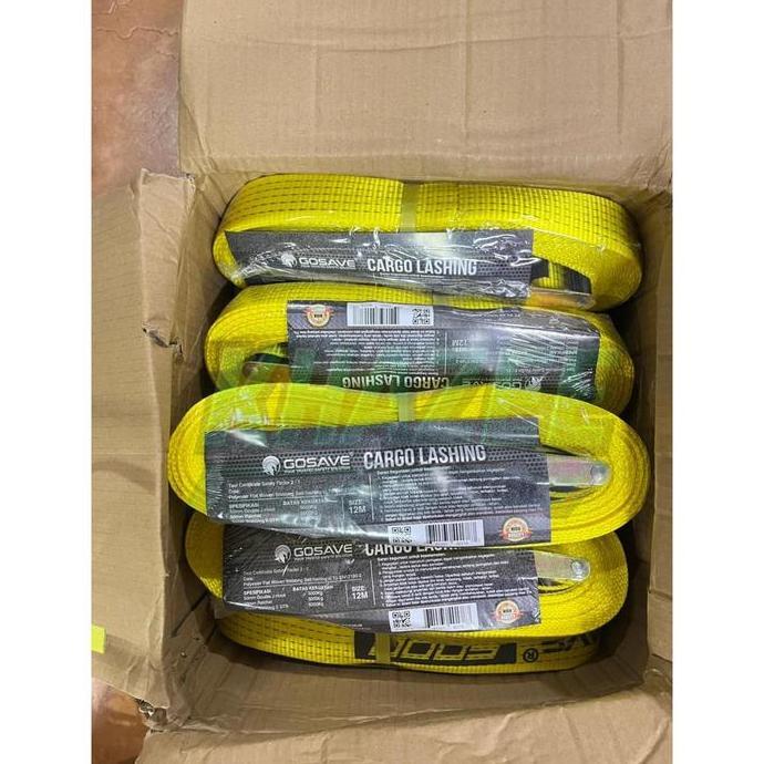 Rachet Tie Down / Lashing Belt caps 5 Ton x 12 Meter / Track belt 5 ton x 12 Meter
