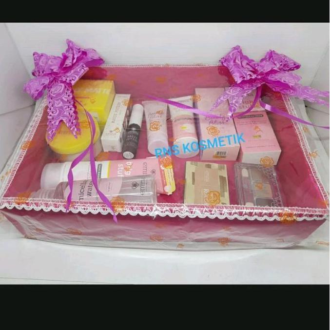 Emina Paket Kosmetik Make Up/Paket Seserahan/Paket Hantaran Nikah/Hadiah Bingkisan/Paket Hampers
