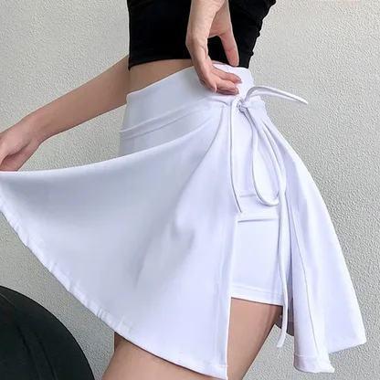 Rok Olahraga Wanita / Skort Gym/ Rok Tali/Rok Kekinian/Rok Ter Murah/Rok Korea