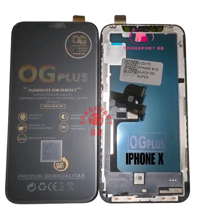 LCD IPHONE X / LCD TOUCHSCREEN IPHONE X ORIGINAL OG PLUS