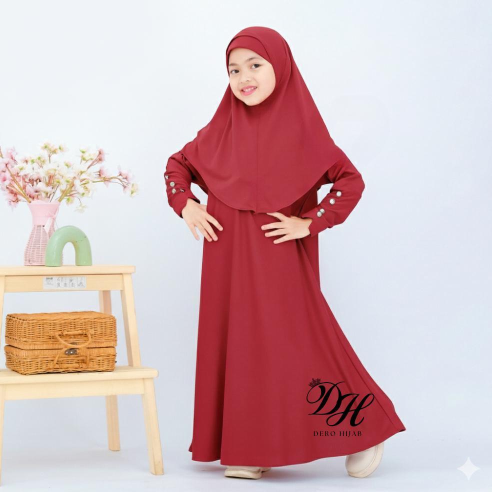 BIG SALE ABAYA SET - GAMIS ANAK PEREMPUAN USIA 1 - 12 TAHUN