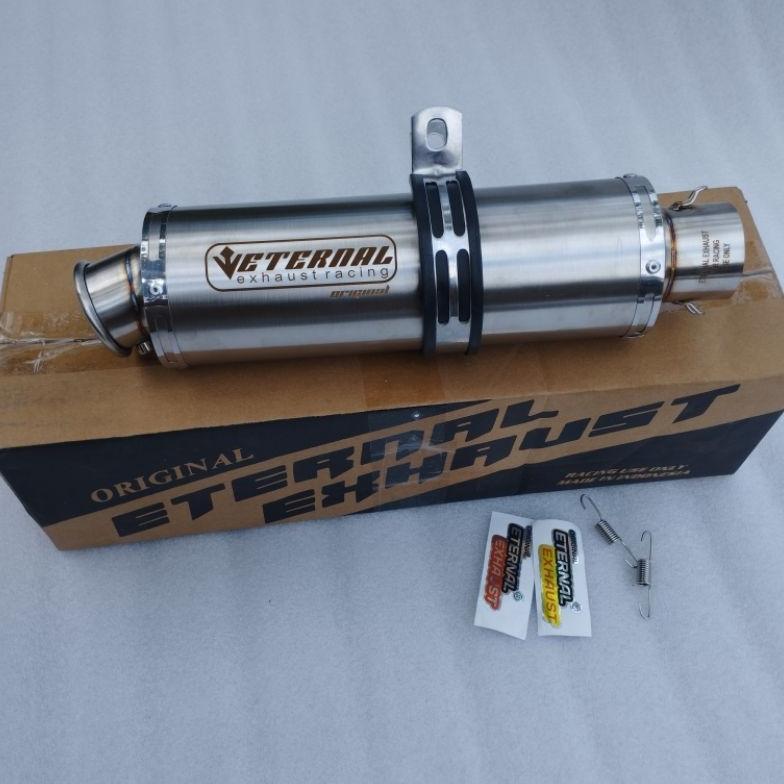 Best Deals Silincer Knalpot Racing Motor Inlet 50 Ngebas Adem Eternal Exhaust Original Eternal Exhau