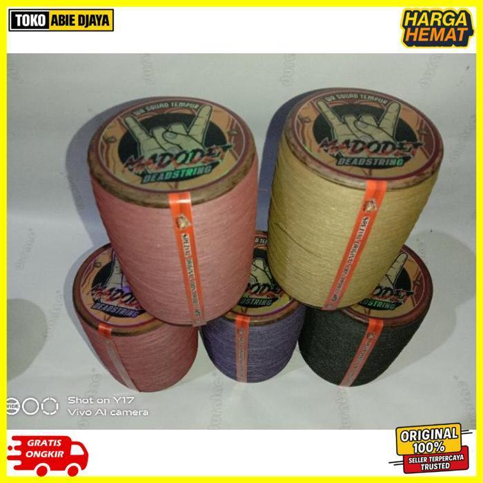 Murah Gelasan Dead String Bahan Matot Putih Size 022 Full Matot Panjang 6000Yard