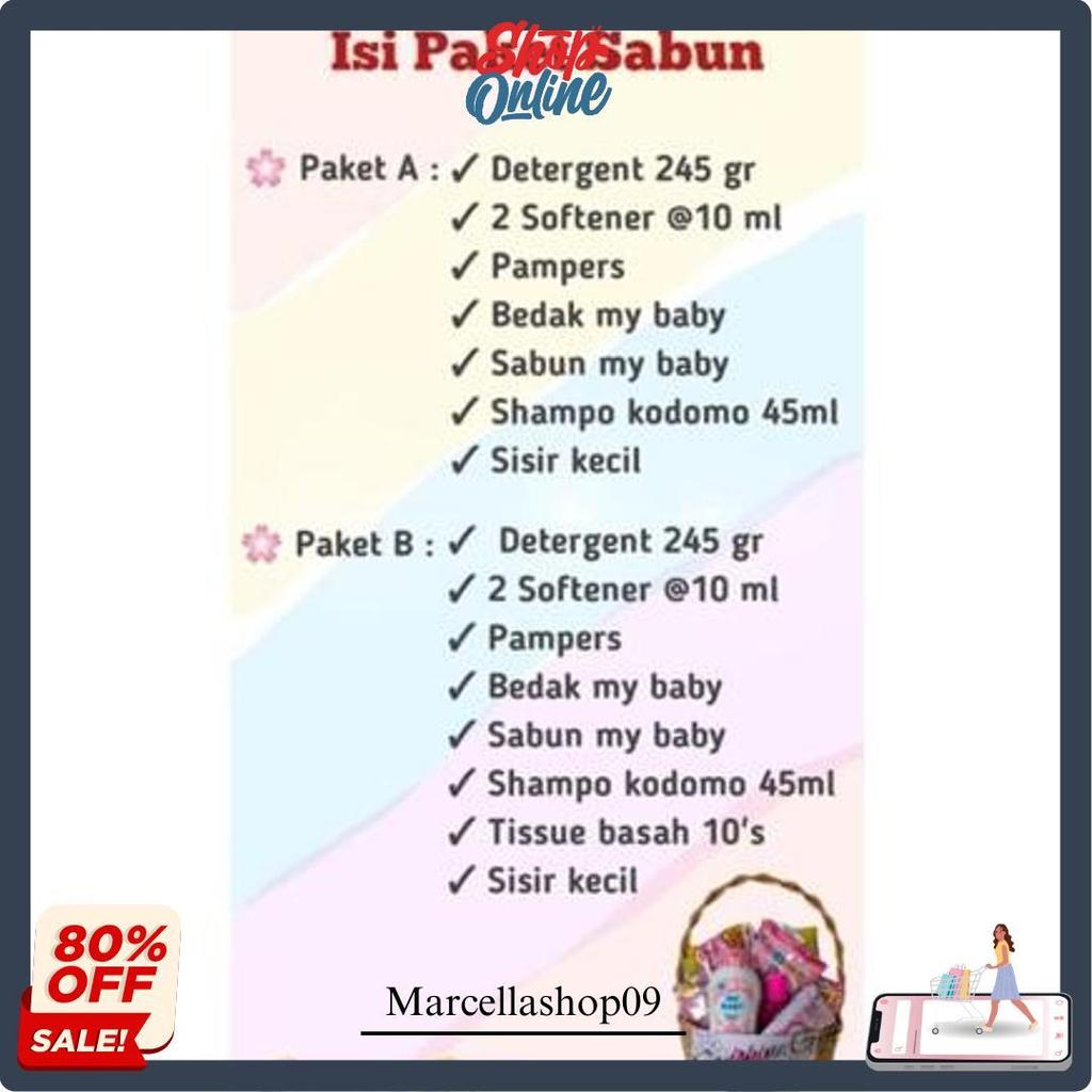 Parcel Bayi / Hampers Sabun Bayi Top Seller