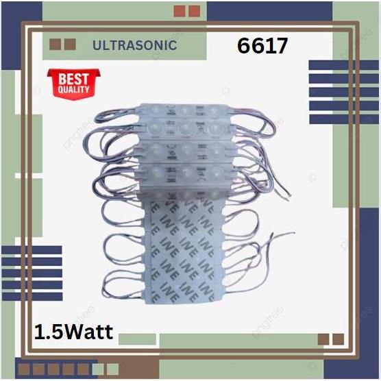 Lampu Led Modul Samsung Saso Tipe 6617  Dc 12V 3 Mata Smd 5630 Ip 68 (Neon Box)