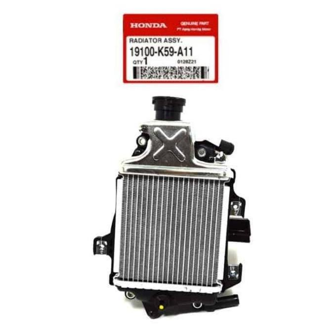 RADIATOR ASSY - VARIO 150 ESP K59 , 19100-K59-A11 PROMO