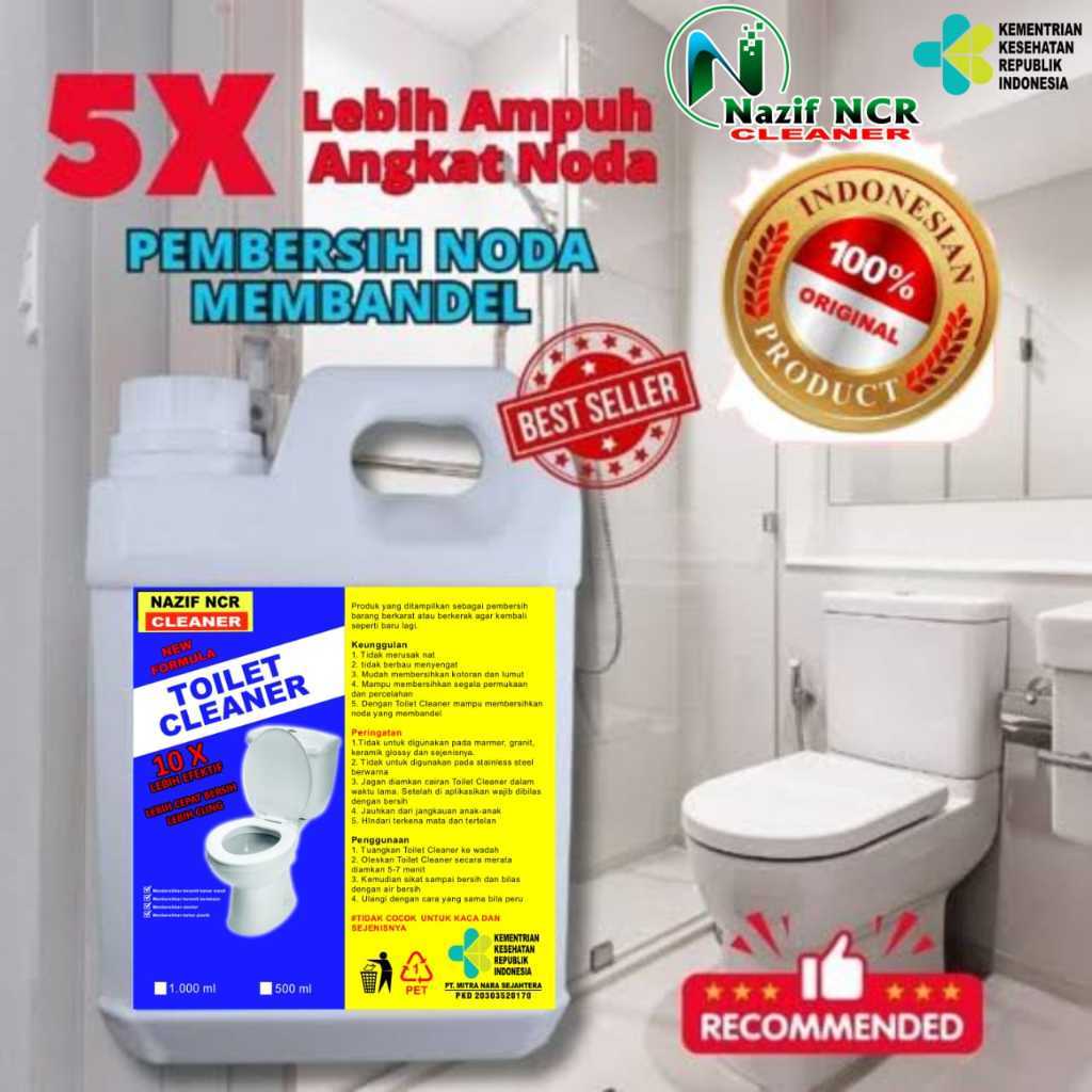 Pembersih Kerak Toilet Cleaner Kemasan 1 Liter Cairan Ajaib Pembersih Toilet