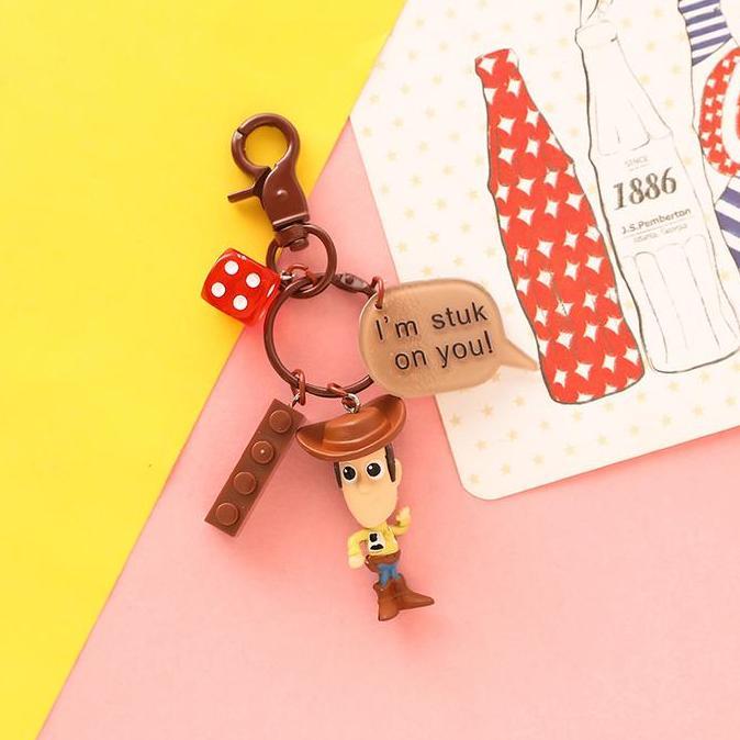Ganci / Gantungan Kunci Karakter Kartun Lucu (Toy Story) Key Chain