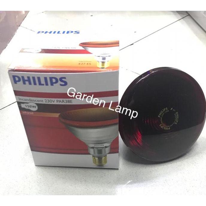Lampu Philips Infraphil 150 Watt Type Par38E - Infrared