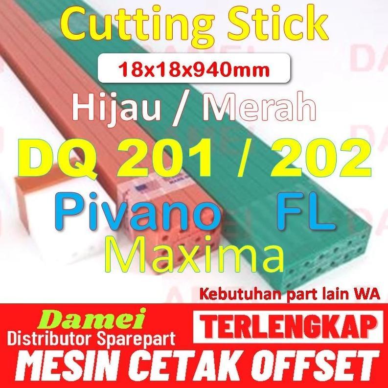 Dq Cutting Stick Katsuda Fl Spare Part Mesin Potong Kertas Dq201 Dq202