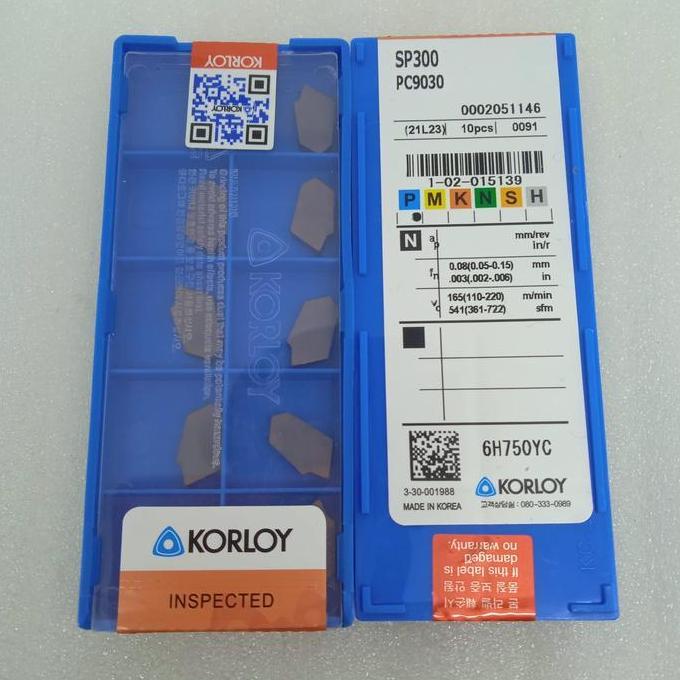 insert groving 3mm / Insert Potong 3mm .insert potong SP300 3mm